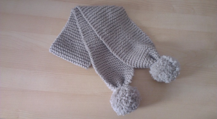 tricoter une echarpe enfant