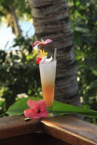 Un cocktail sous les tropiques