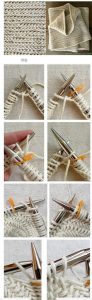 comment tricoter une echarpe