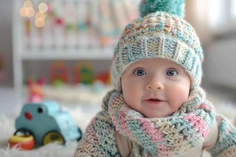 Bonnet echarpe bebe