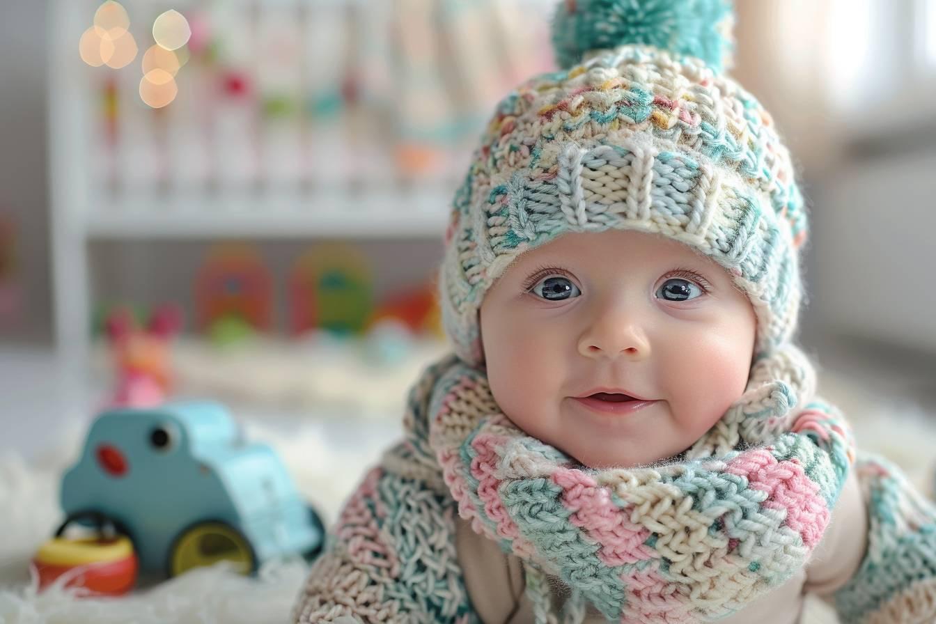 Bonnet echarpe bebe