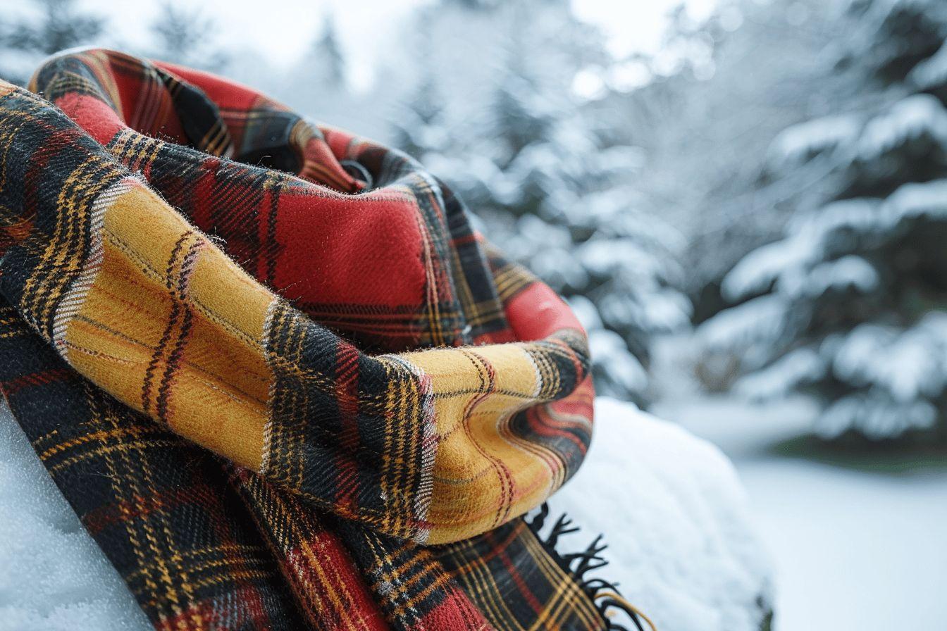 Écharpe à carreaux : des tartan aux vichy, comment choisir et porter le motif