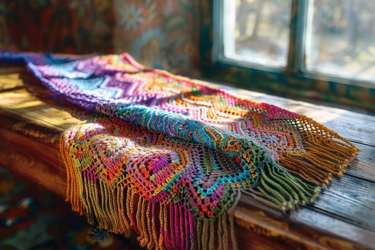Echarpe au crochet modele gratuit