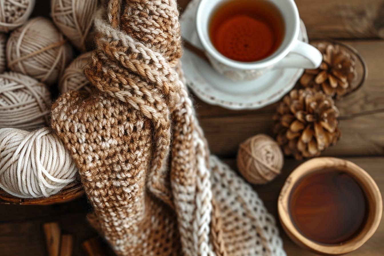 Crocheter une écharpe : par où commencer, quels points choisir ?