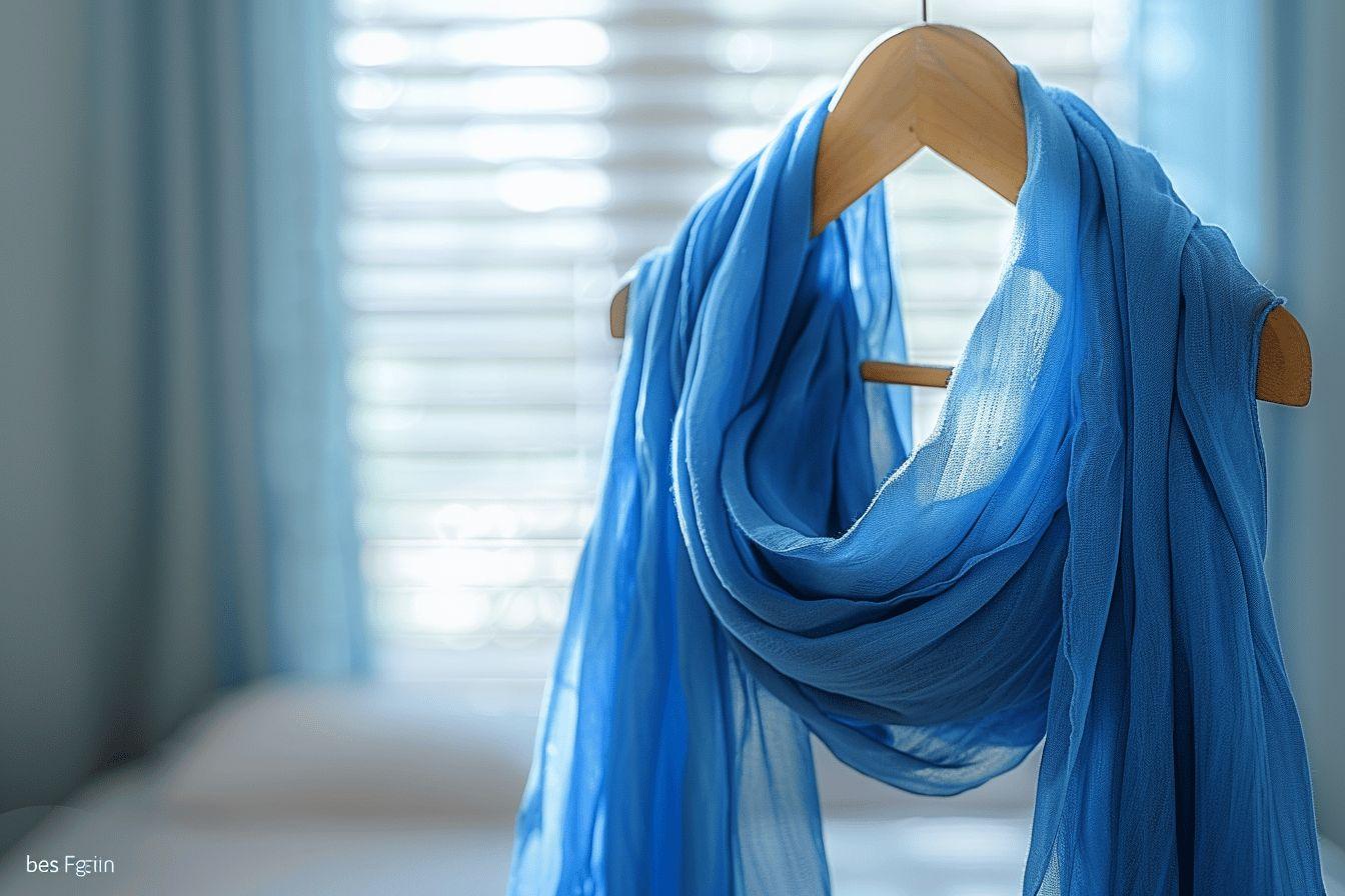 L'Écharpe bleu roi : guide d'achat et conseils de style