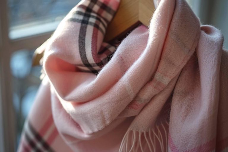 Echarpe burberry rose