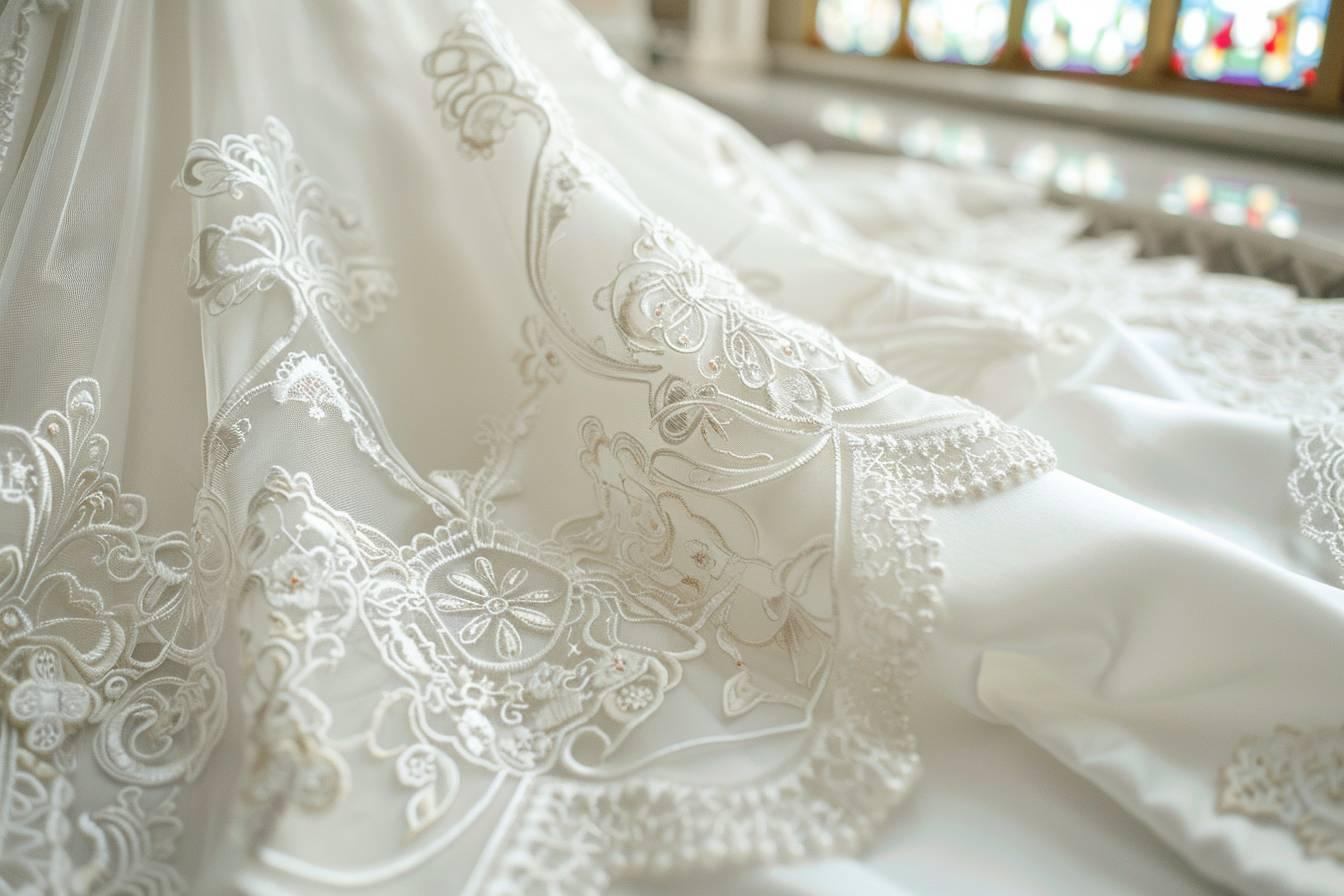 Écharpe de baptême : choisir, faire broder et conserver ce souvenir