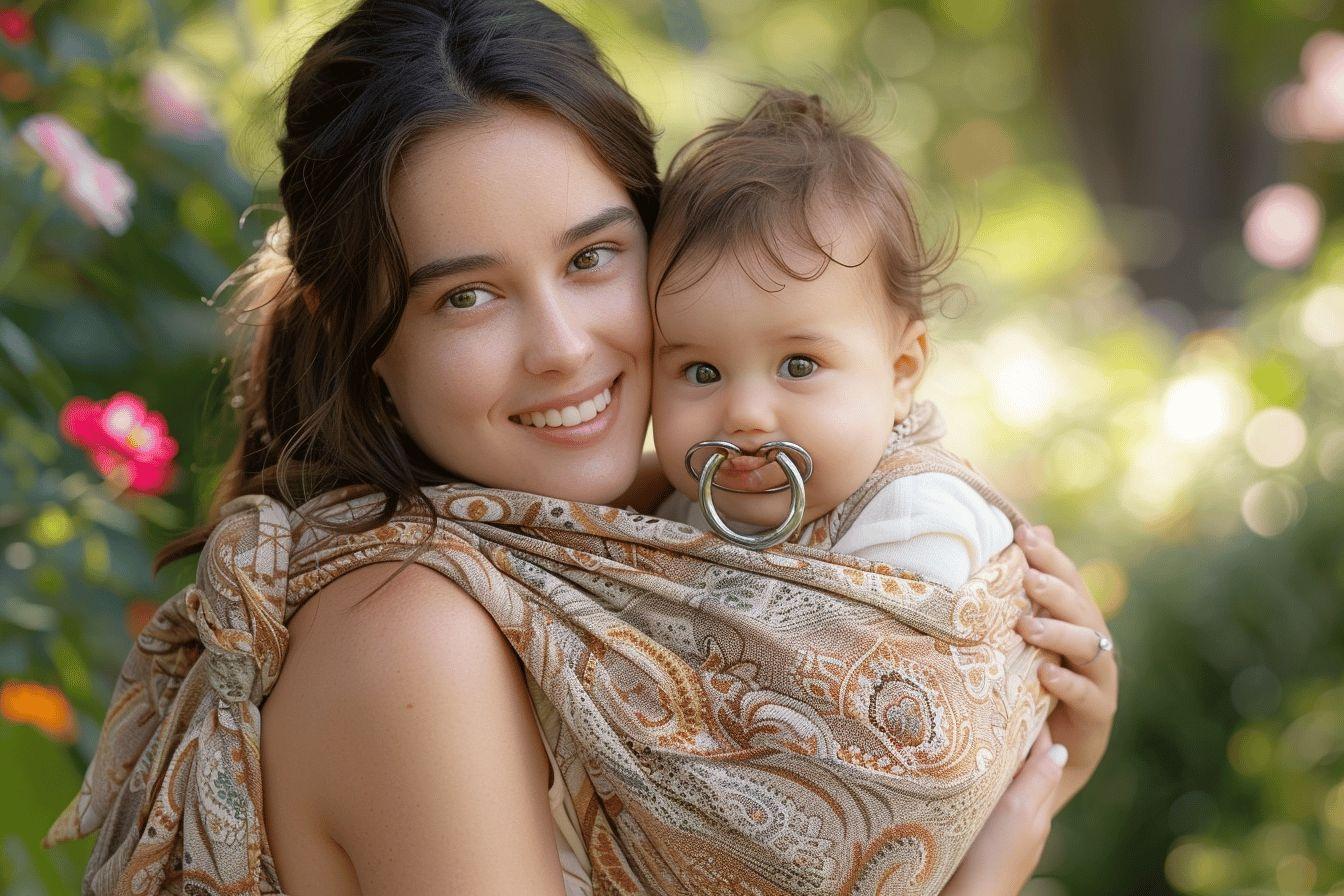 Ring sling : bien démarrer avec l'écharpe de portage à anneaux