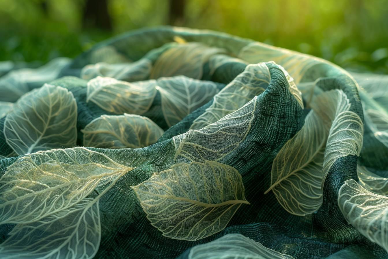 L'écharpe feuille, un motif nature qui ne ressemble à rien d'autre