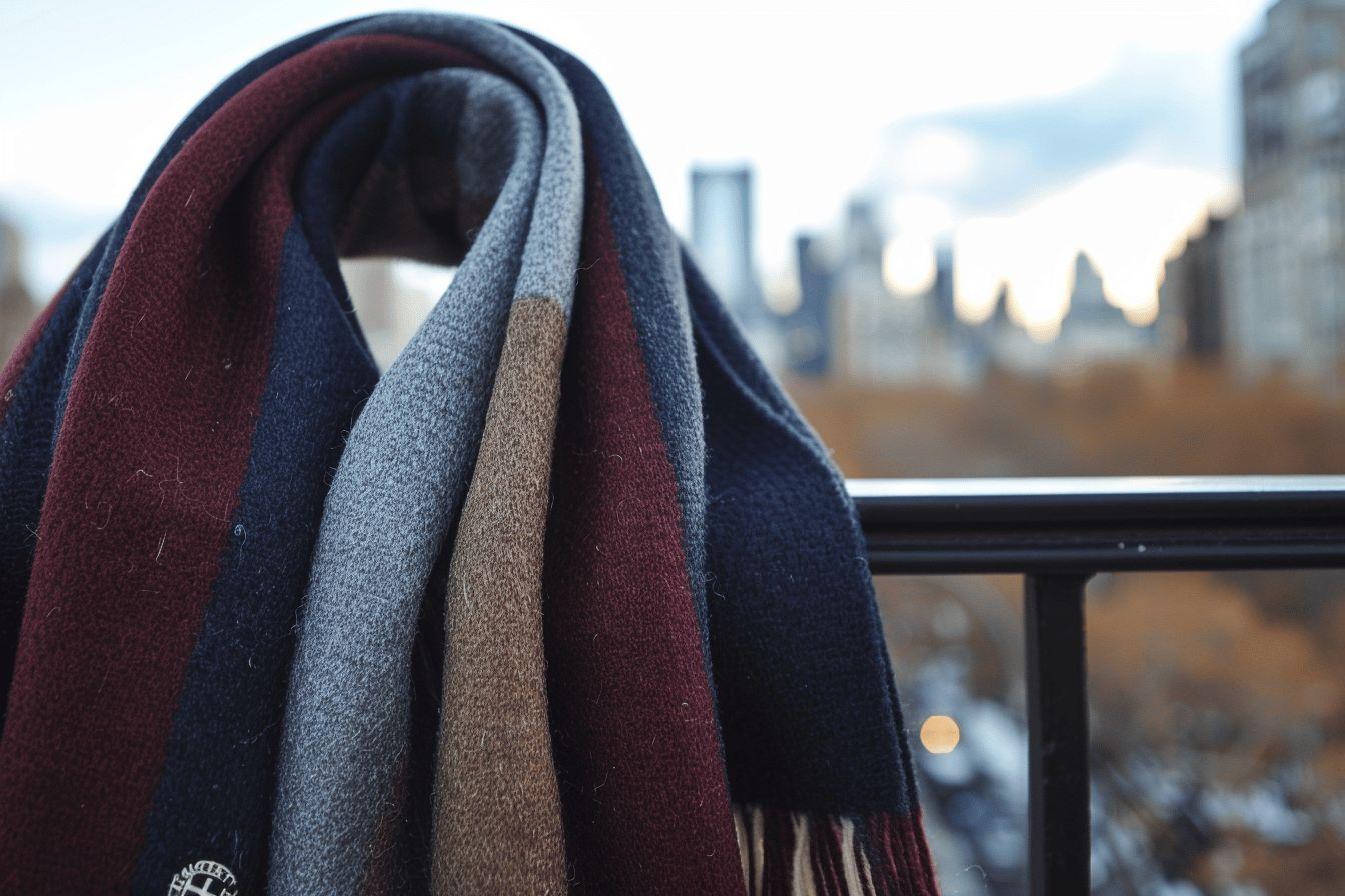 Écharpe Hackett : le classique britannique qu'on porte pendant dix ans