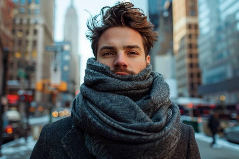 Echarpe homme celio
