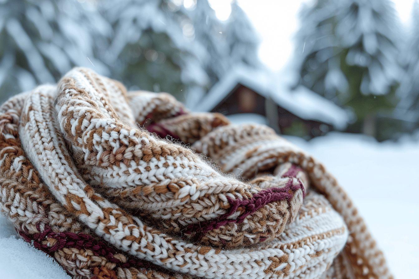 Écharpe en maille : le guide pour bien choisir sa texture et sa matière