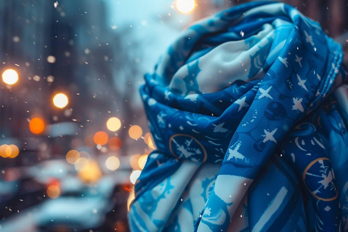 Écharpe Moncler : le luxe alpin transposé au quotidien parisien