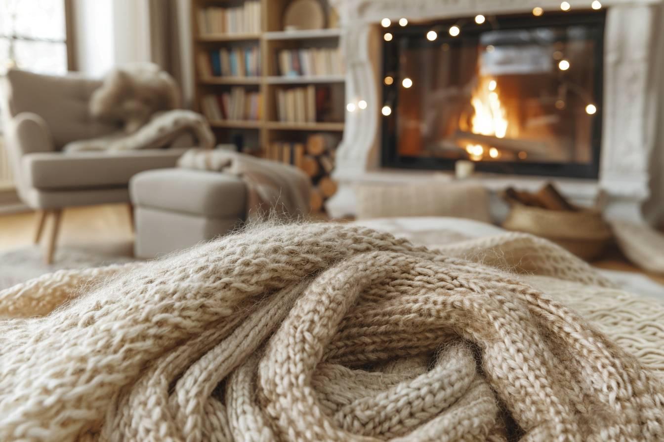 Écharpe oversize : comment la porter sans se noyer dedans