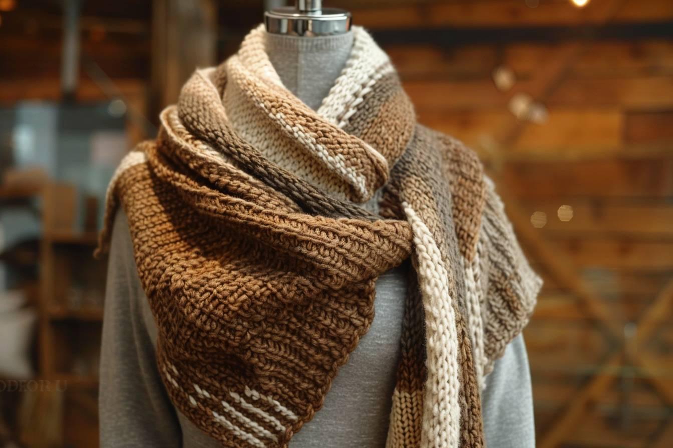 Écharpe poncho, châle, étole : le guide pour s'y retrouver