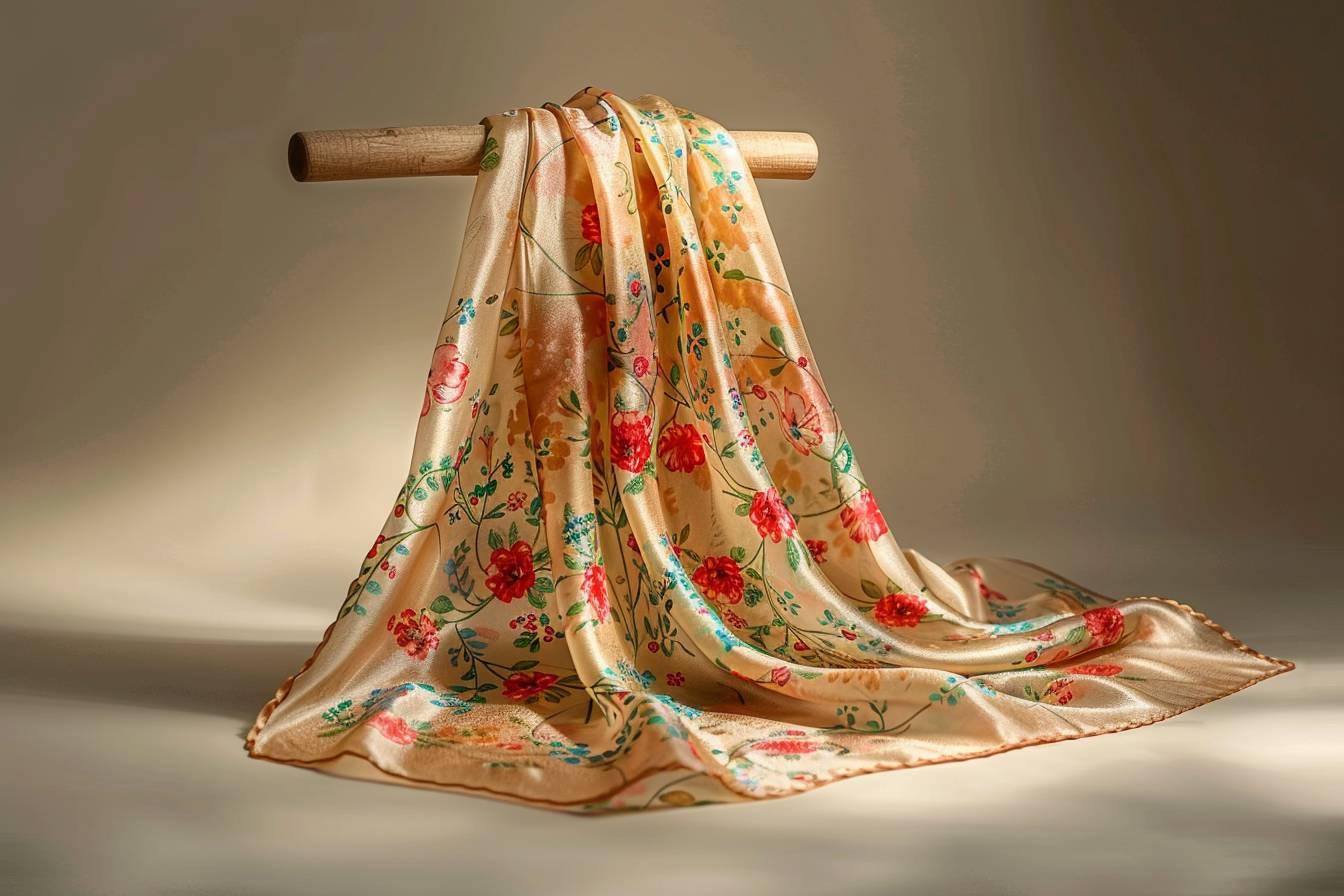 Écharpe Rochas : l'élégance d'une maison de couture française