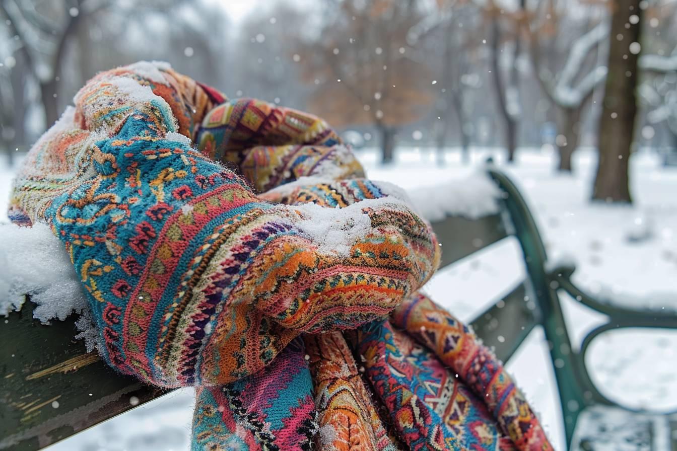 Écharpes à la mode en ce moment : ce qu'on voit (et ce qu'on aime vraiment)