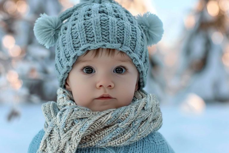 Ensemble bonnet echarpe bebe garcon