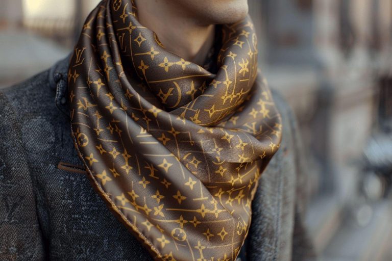 Louis vuitton echarpe homme