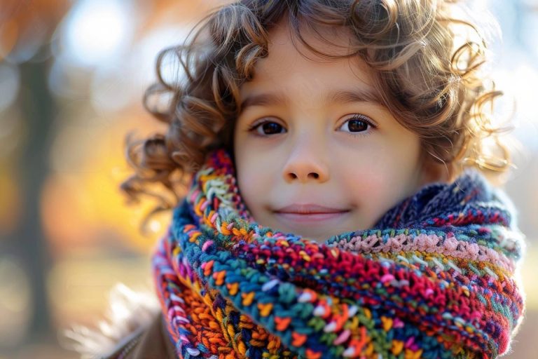 Modele echarpe enfant